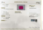 4.73/CT Natural Ruby Stone with Govt. Lab Certificate-16140S206369